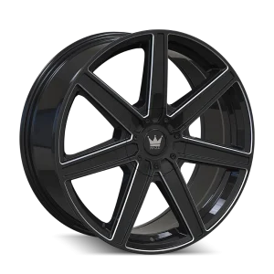 Mazzi – LAGUNA – Black – 18″x8″ 35mm – Summer Wheels – 376-8809B